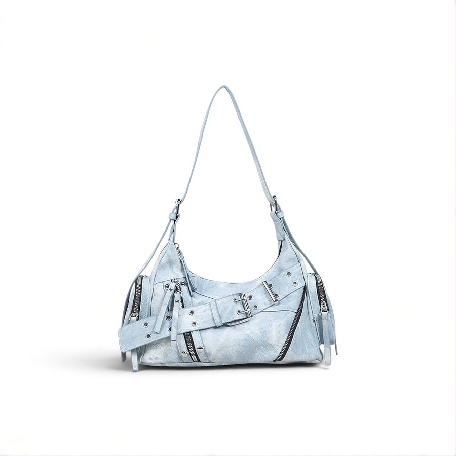 vintage retro bag blue