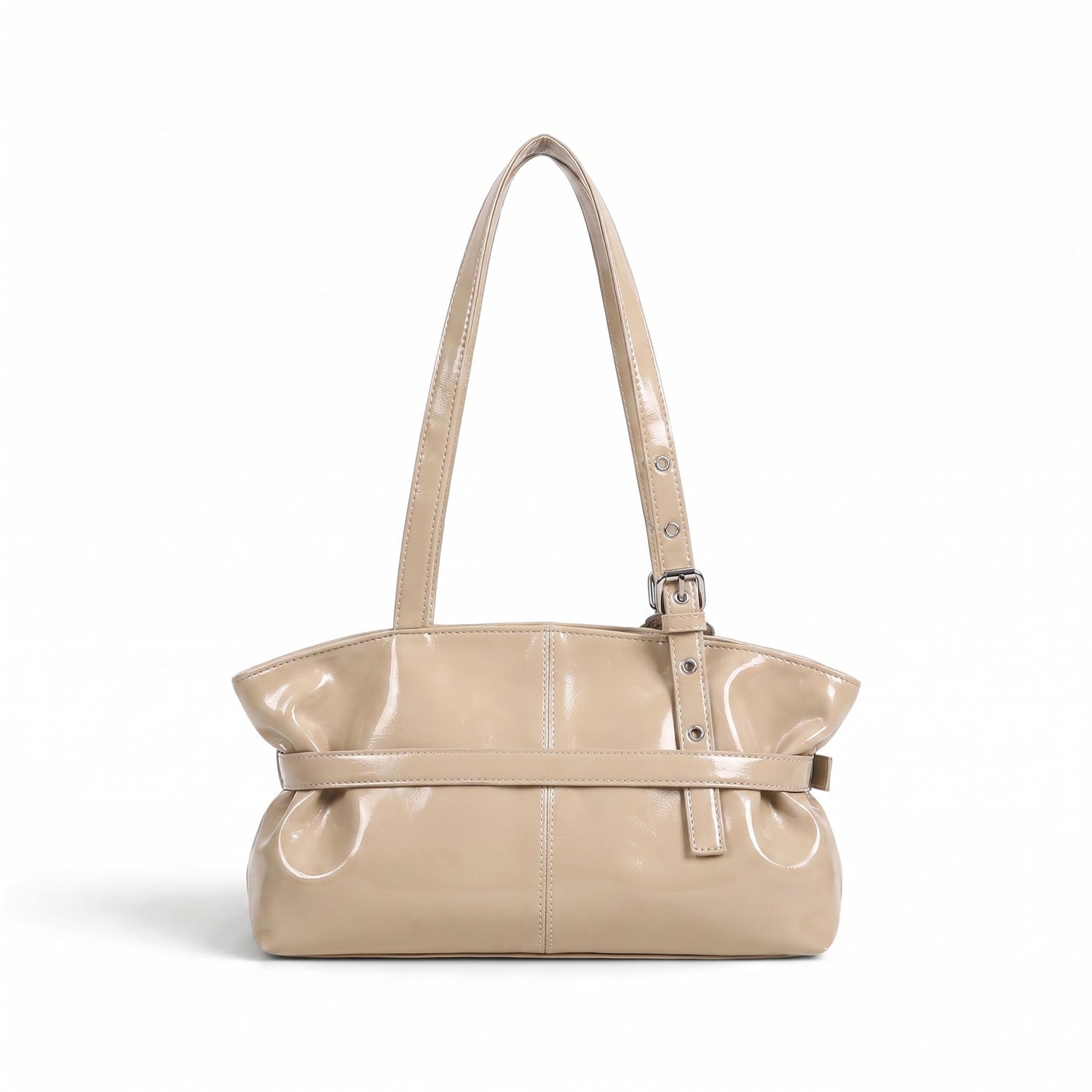 belt tote bag khaki